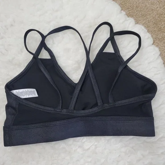 NIKE WOMEN'S DRI-FIT SPORTS INDY MULTI-STRAP BRA BLACK SIZE M - Picture 2 of 3